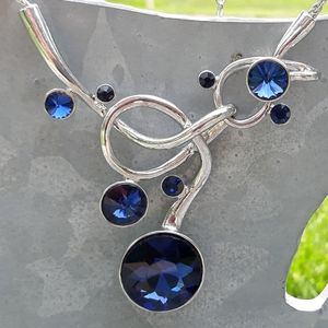 Abstract Metal Necklace